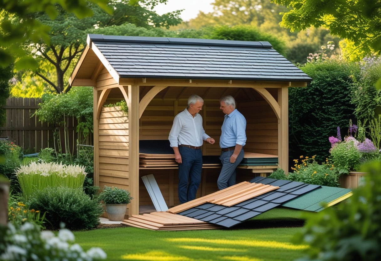 Sådan vælger du det perfekte tag til dit shelter i haven